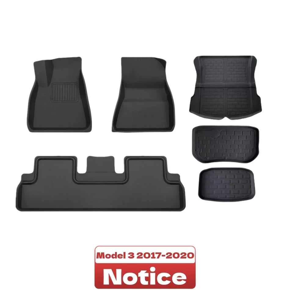 Model Y Model 3 Floor Mat 2017-2023 Luggage