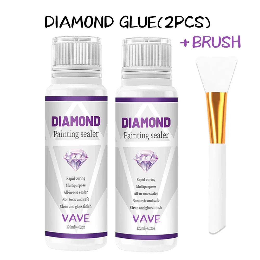 5d Diamond Painting Art Glue Permanent Hold Shine