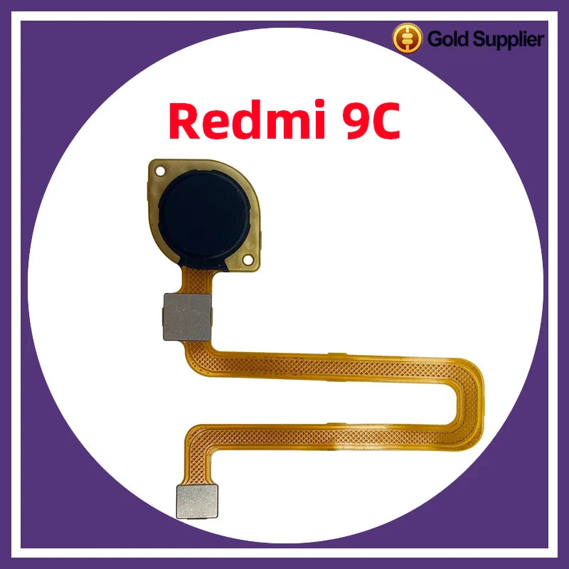 Original For Xiaomi redmi 9C Fingerprint Sensor Scanner
