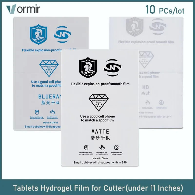 10 Pcs Tablets Pad HD Clear Matte Anti-blue