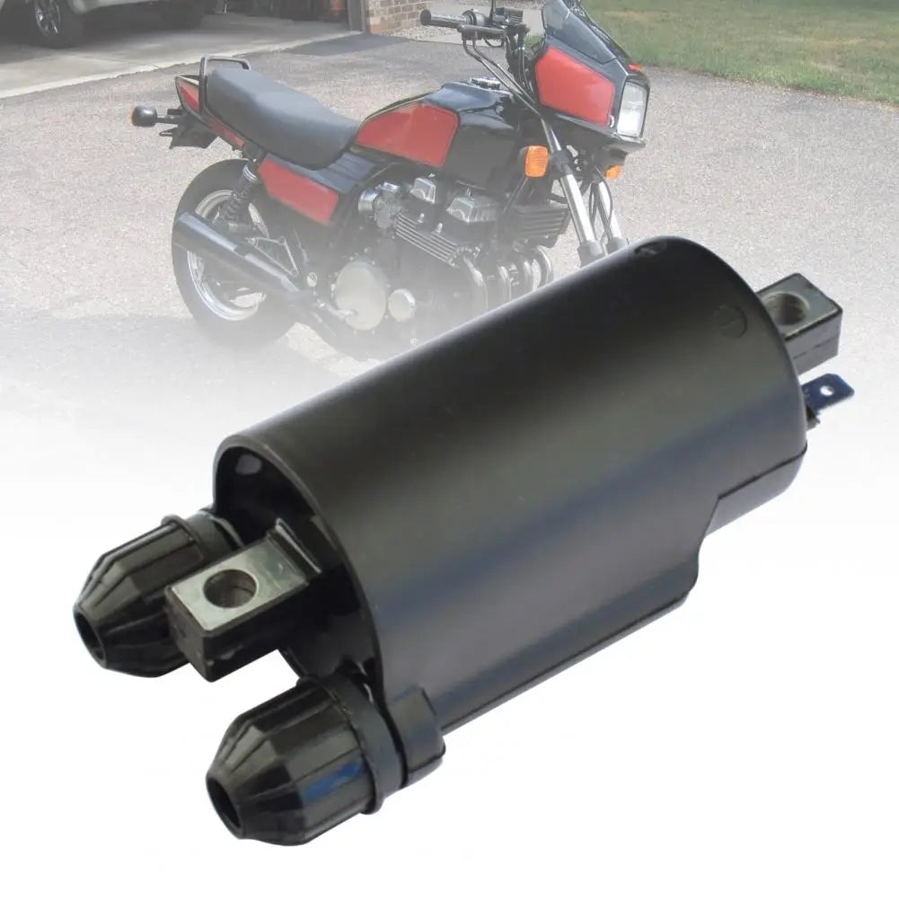 Ignition System Coil Excellent Conductivity Antiabrasion Black Motorcycle