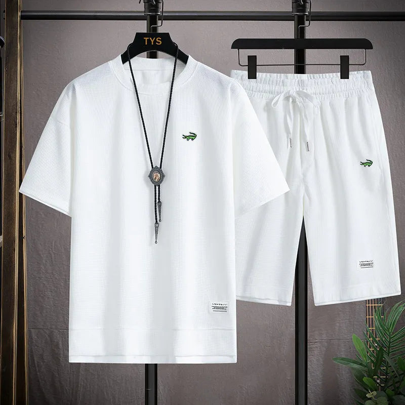 Quick Dry Men's Sports Suit Summer New Men's