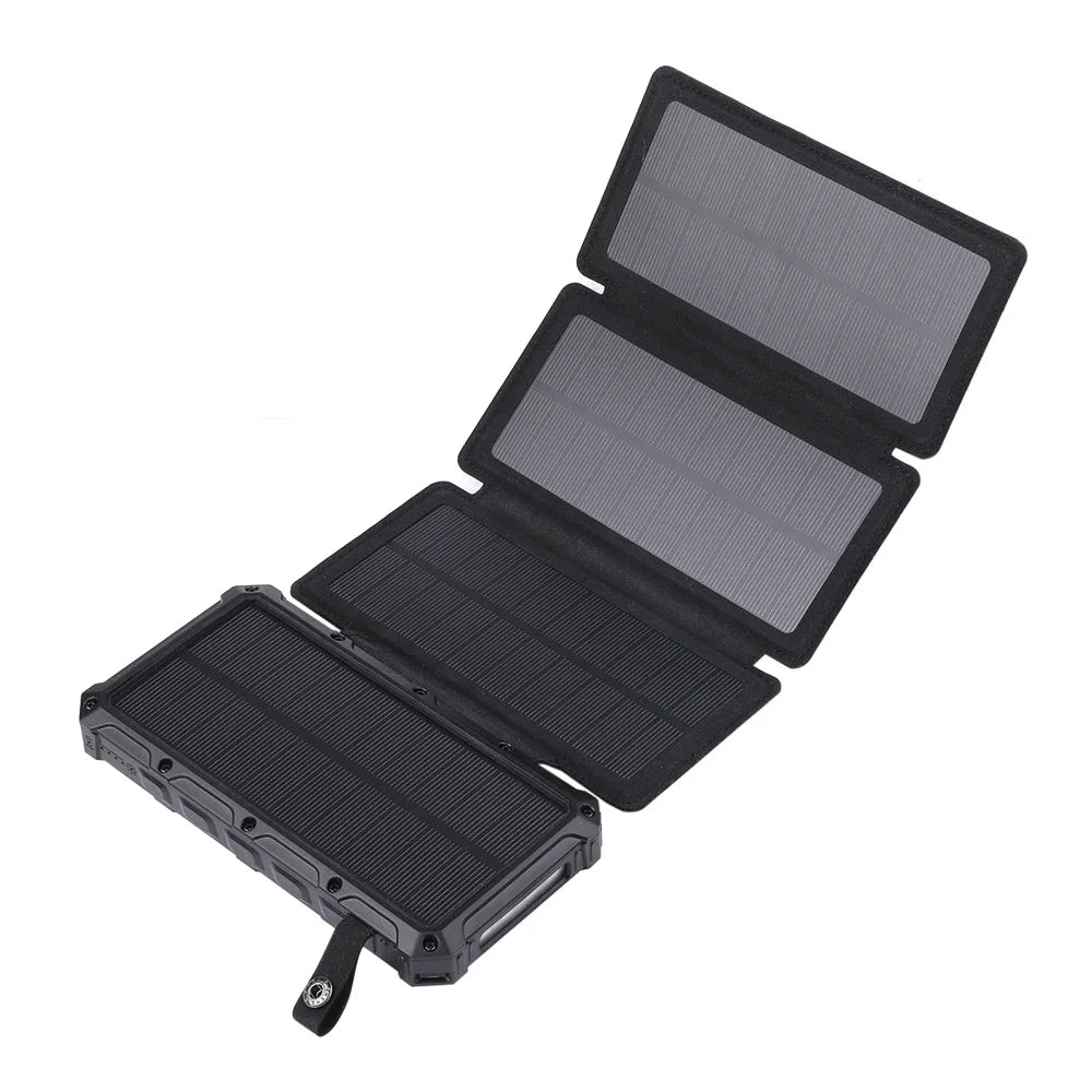 Portable Cute Folding Charger Travel Powerbank Led Solar