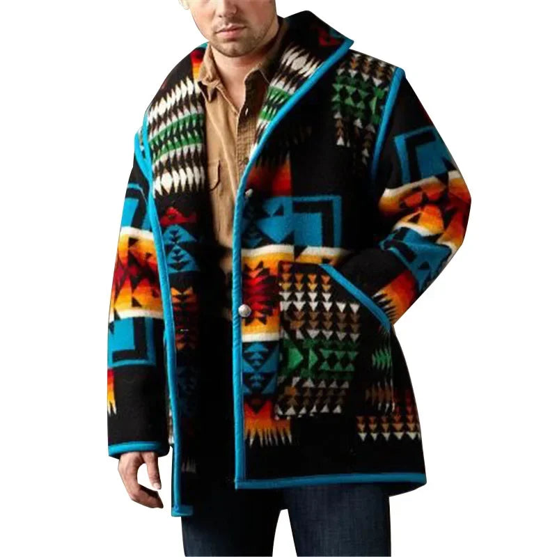 Mens Jackets And Coats Ins Spring/Autumn Printing Fashion
