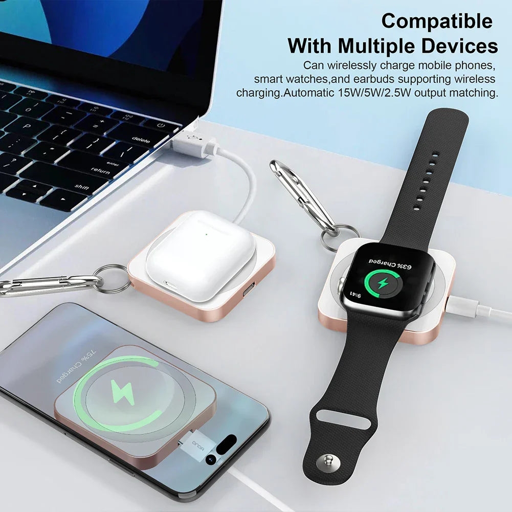 15W Magnetic Charger Adapter Charging Station USB-C Power