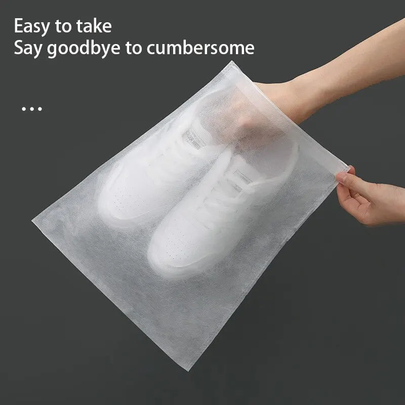 10pcs20pcs Shoes Storage Bag Closet Organizer Non Woven