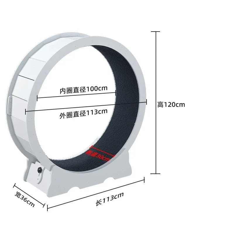 Interactive Cat Running Wheel for Indoor Exercise and