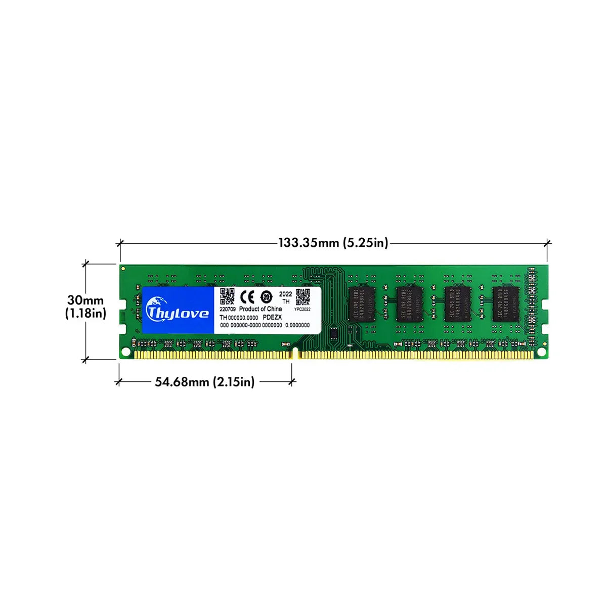 DDR3 8GB 4GB 1333Mhz 1600MHz Ram Desktop Memory