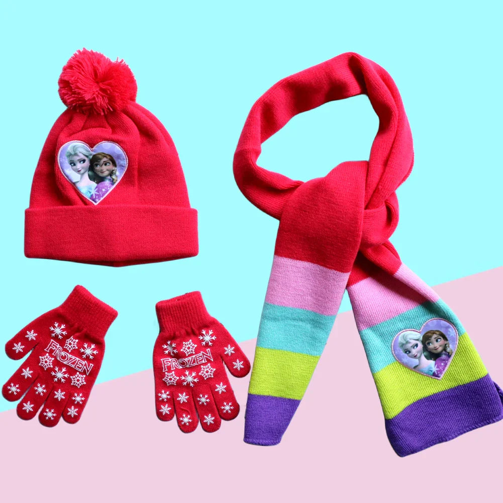 New Autumn Winter Children Hat Elsa Classics Disney