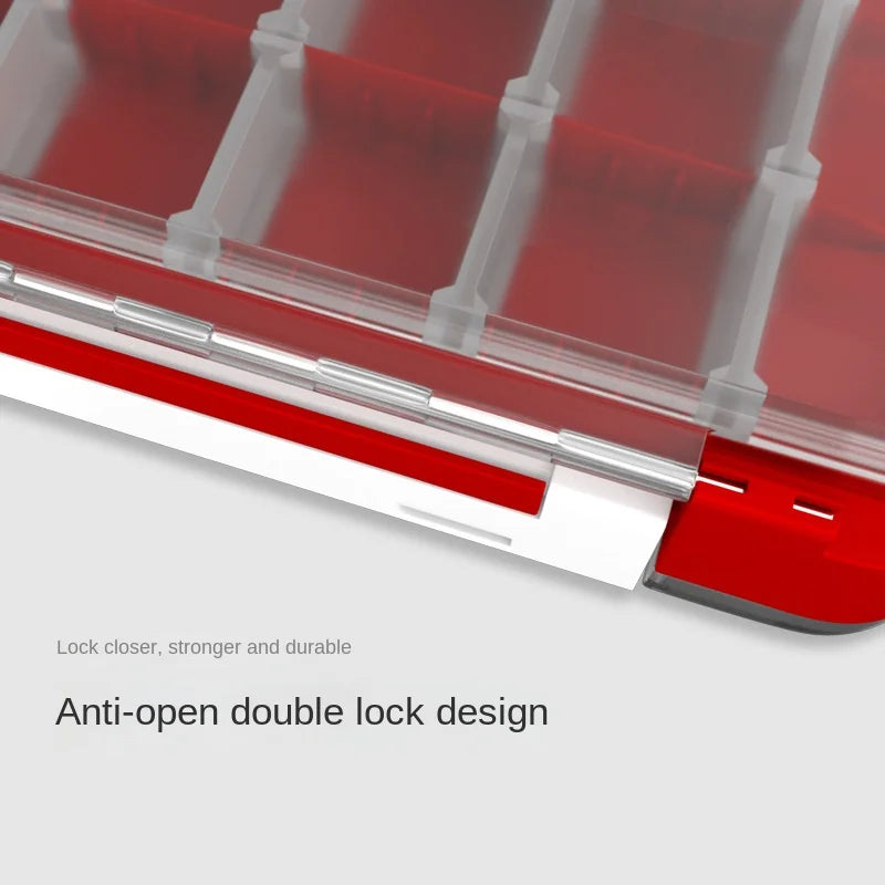 MEBAO multi-functional double-layer accessories storage box fishing hard