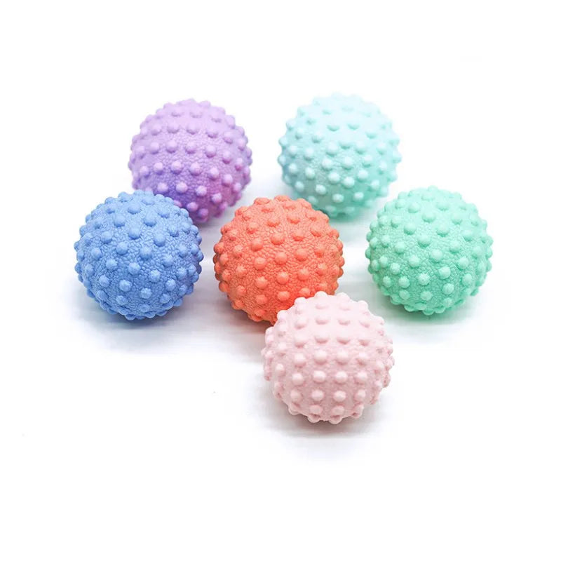 Silica Gel Yoga Single Ball Floating Point Design Acupoint Relaxation Massage Fascia Muscle Fitness Meridian Hand Relieve Pain