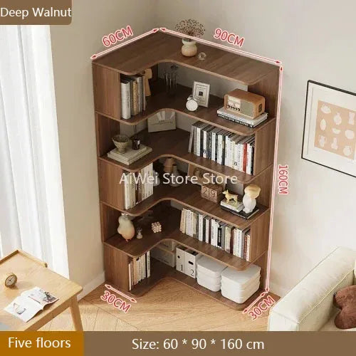 Storage Organizer Bookcases Shelves Magazine Wall Mainstays Racks