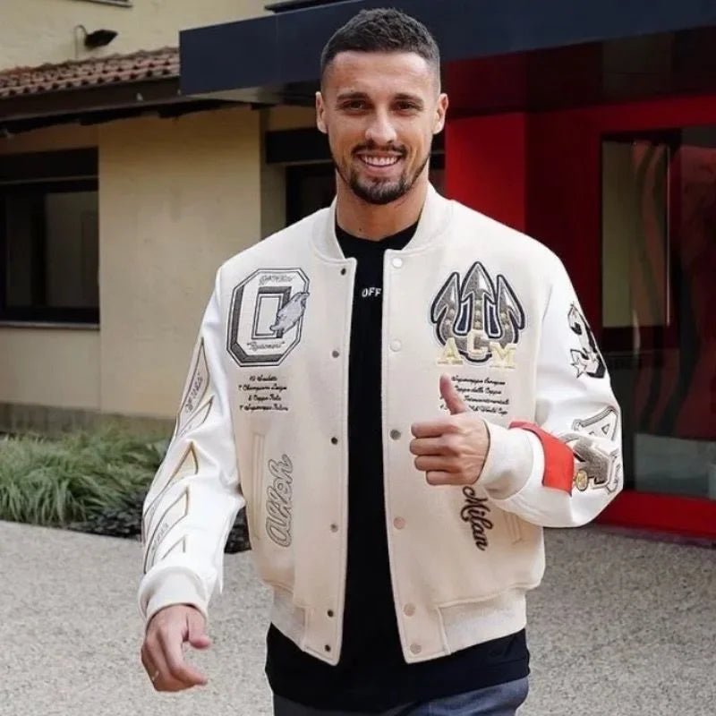 Street Popular Hip Hop Heavy Industry Jacket And