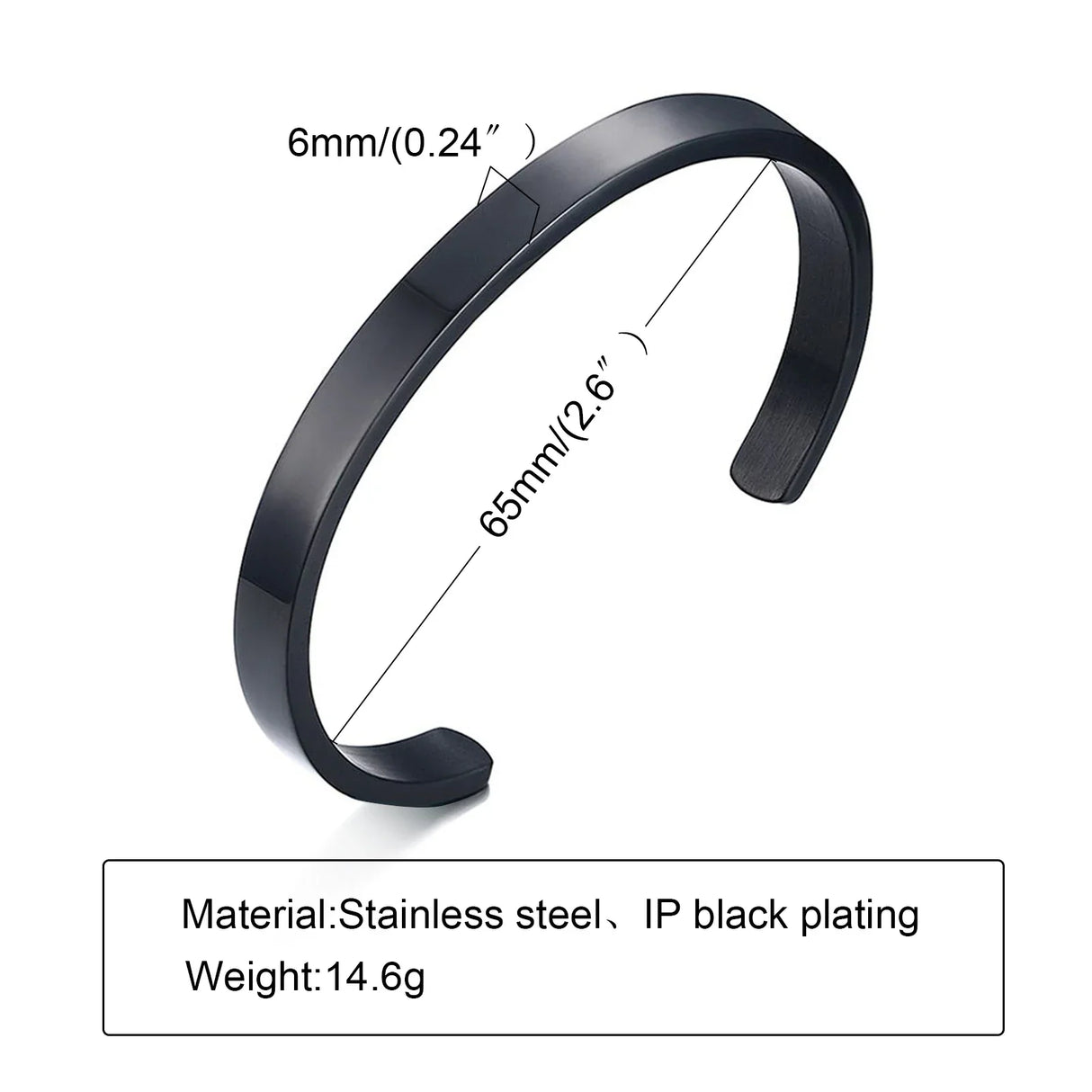 Men's Thin Bracelet,Stainless Steel Cuff Bangle Bracelet, Thin