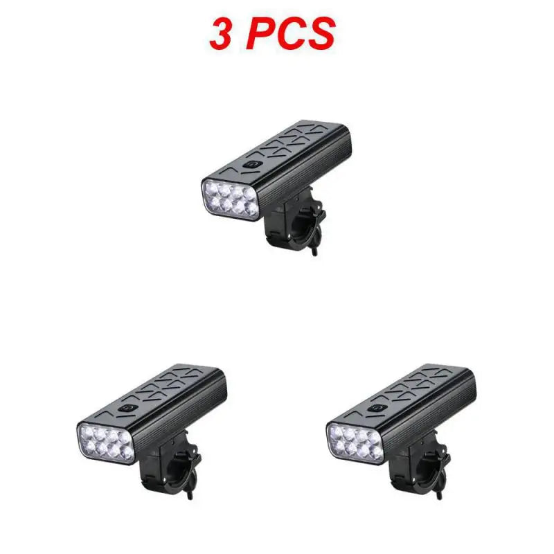 3PCS Headlight Super Bright Power Bank 3500lumens Mountain