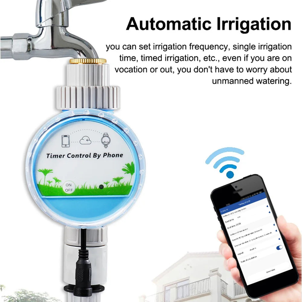 Irrigation Bluetooth WiFi Gateway Flower Watering Controller Timing