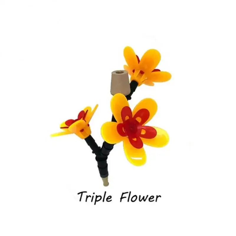 Flower Hummingbird Feeder Bird Seed Green Wine Bottle