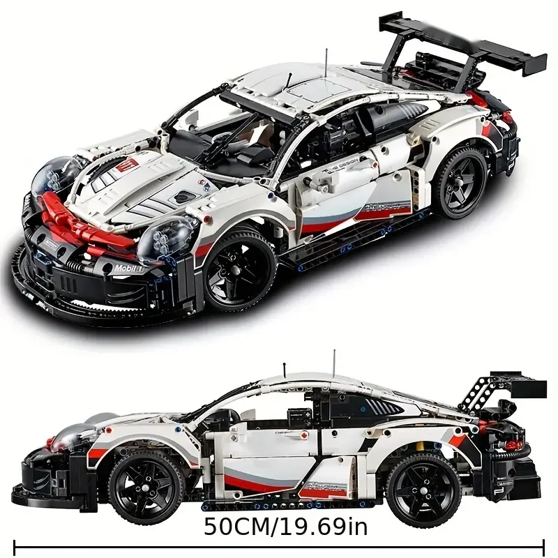 Get Your 1580pcs Roadster Building Blocks RacingCar Model