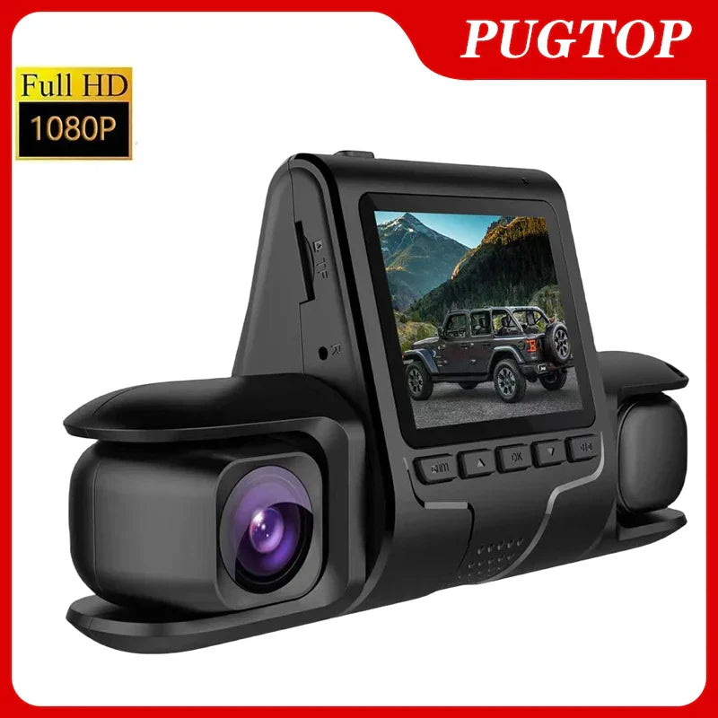 3 Camera Lens Car DVR Dash Camera HD