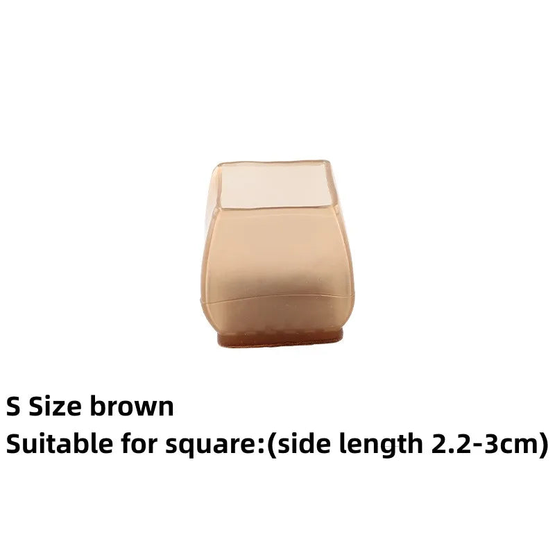 Silicone Chair Legs Non-Slip Pads Furniture Sofa Feet