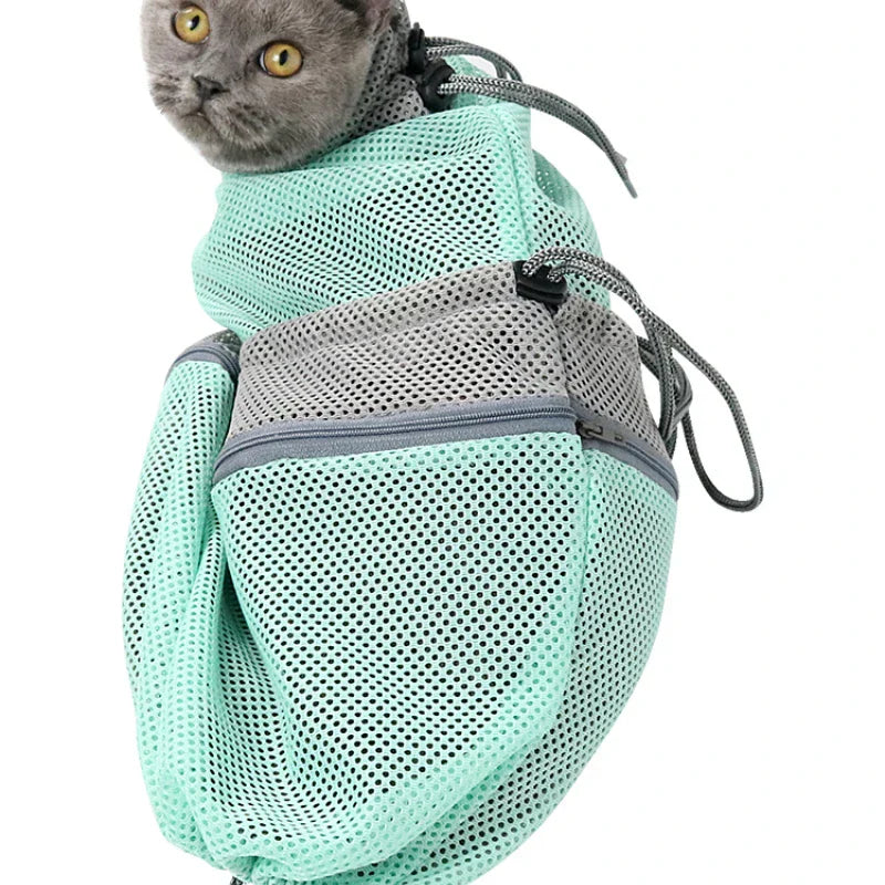 Washing Cat Bag Washing Artifact Little Backpack Cage