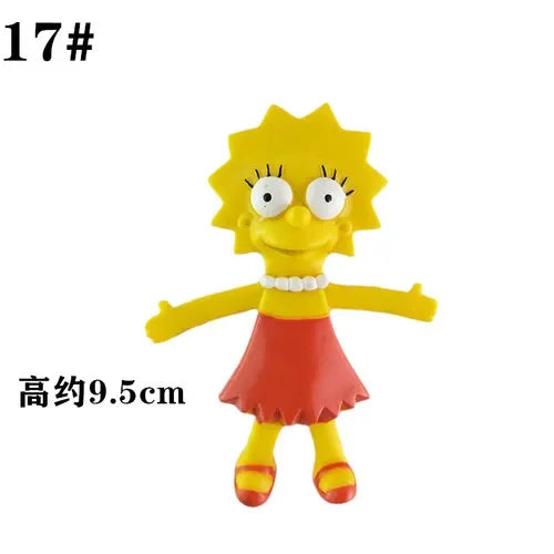 NJ Croce The Simpsonas Figure Bendable Doll Ornaments