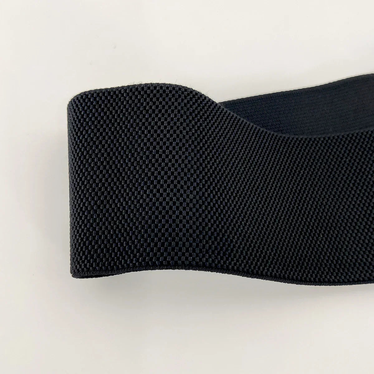 Black Wide Stretch Cummerbunds Female Waist Elastic Corset