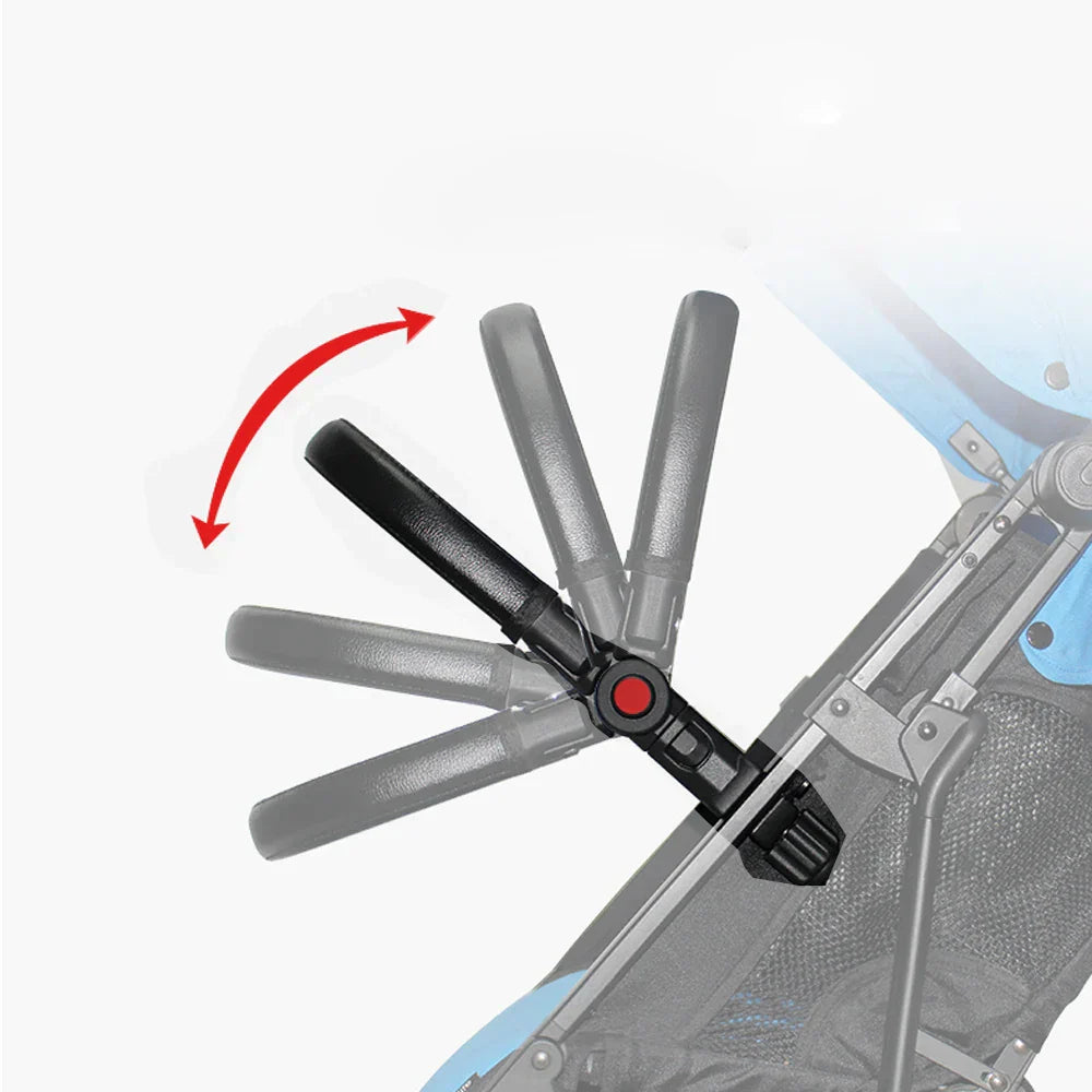 Stroller Bumper Bar Universal Armrest Stroller Accessories Adjustable