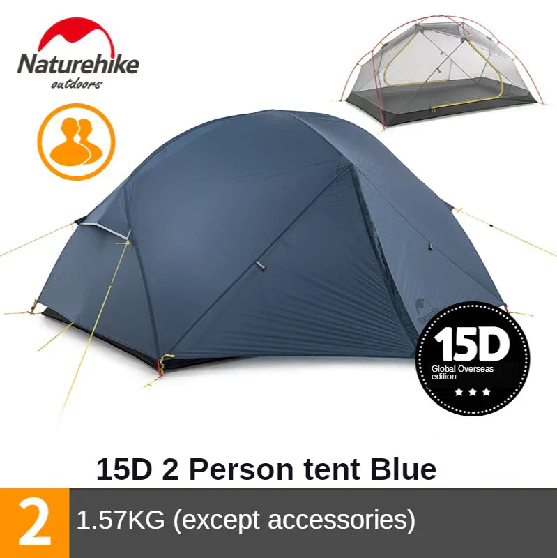 Naturehike Mongar 2 Camping Tent Double Layers 2