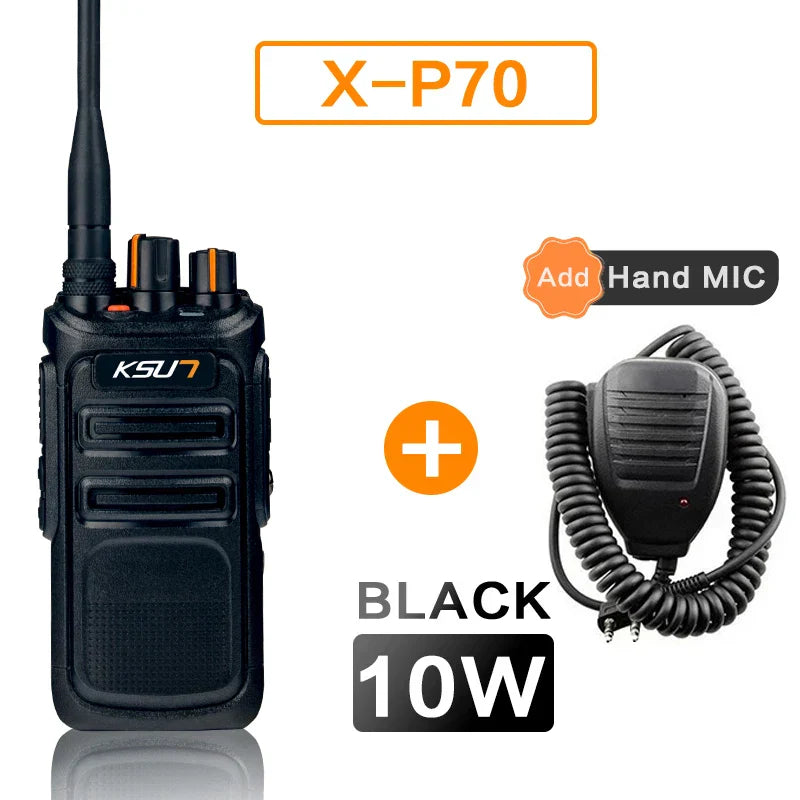 10W Walkie Talkie UHF Radio Handheld Walkie-Talkie Two-way