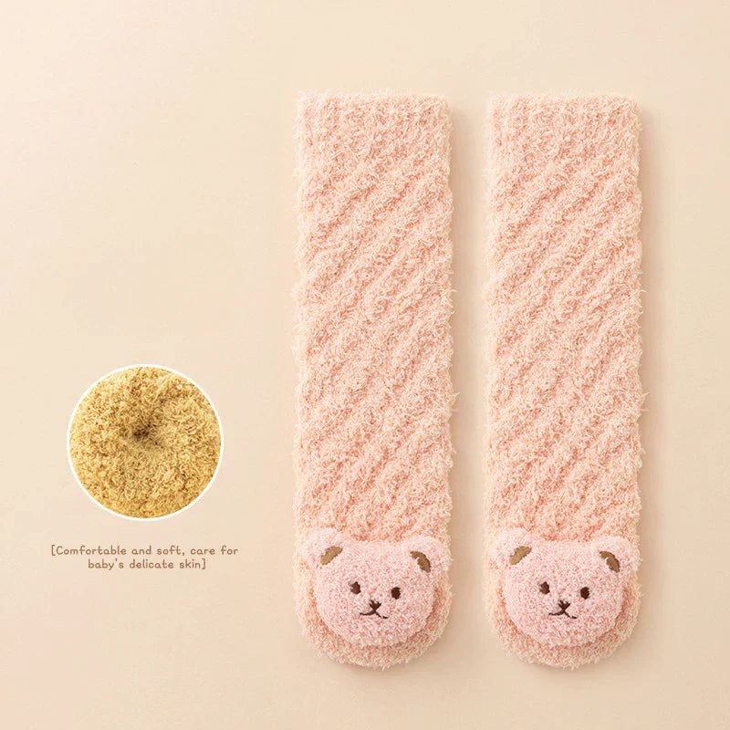 Newborn Baby Socks Cute Bear Socks Infant Kid