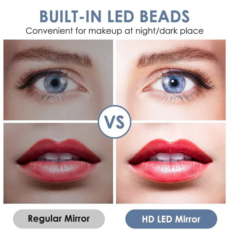 Mini Travel Portable Makeup Vanity Mirror With 10X