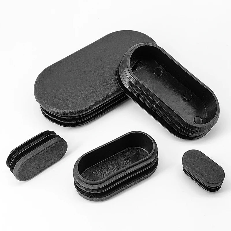 Oval Plastic Blanking End Cap Pipe Inner Plug