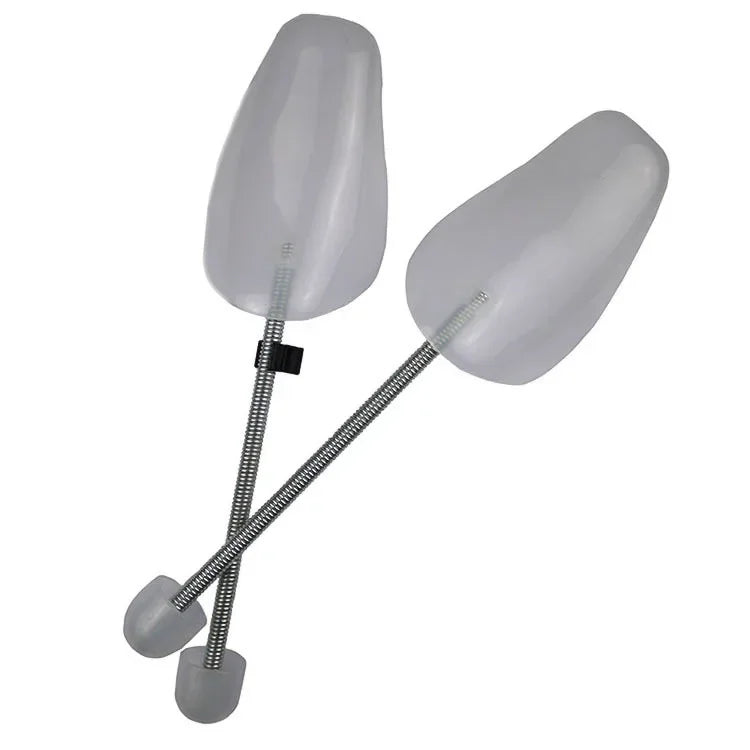 Household 1 Pairs Practical Plastic Shoe Trees Adjustable