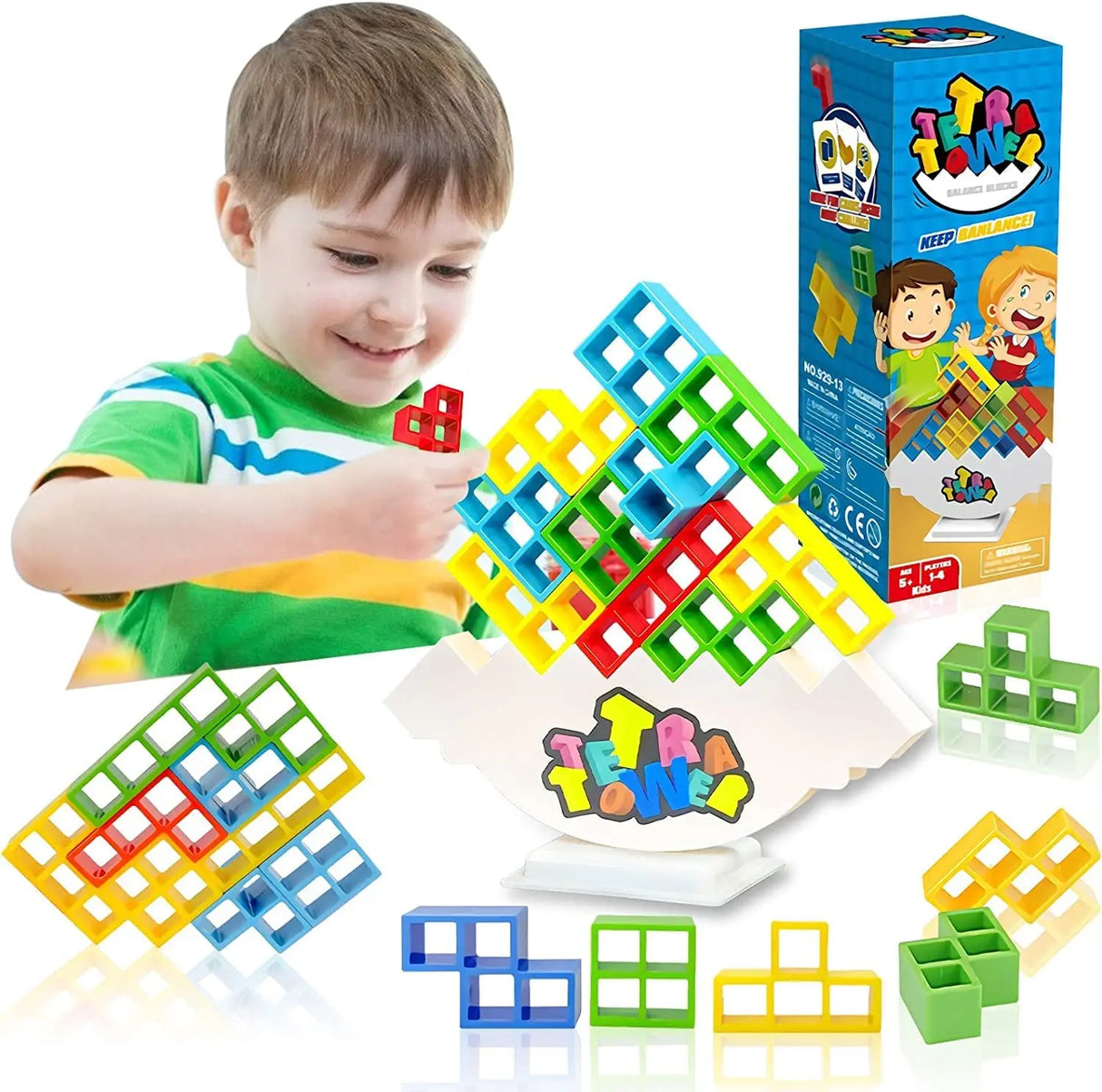 Tetra Tower Game Stacking Blocks Stack Building Blocks