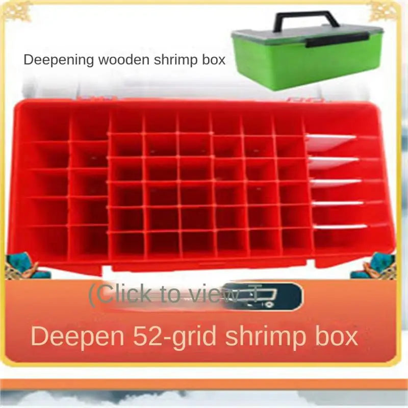 Fishing Tackle Box Lure Storage 14 Compartments Double