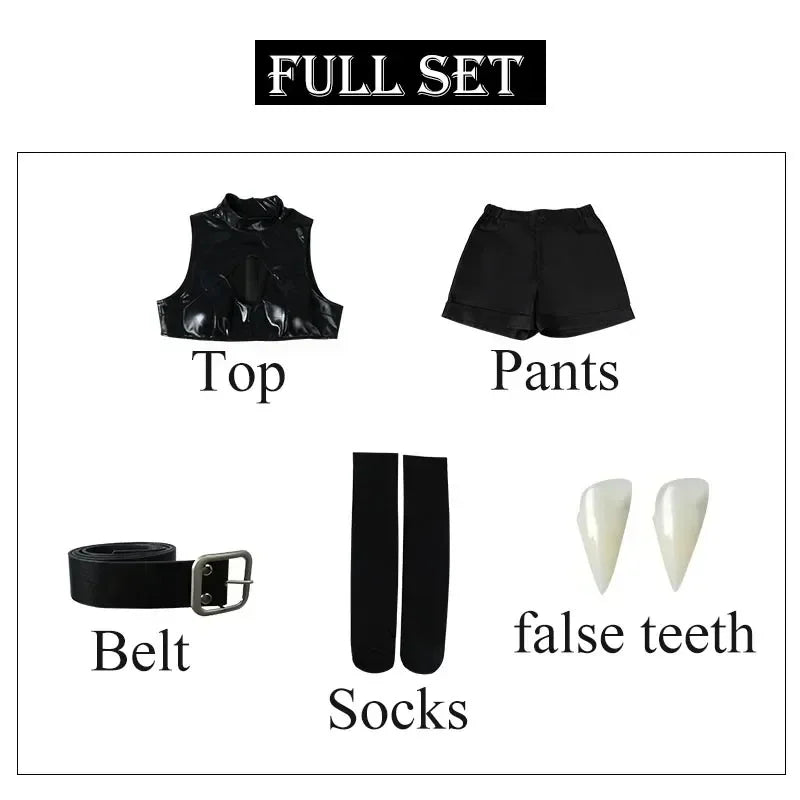 Disfraz de Cosplay de Anime Yofukashi No Uta,