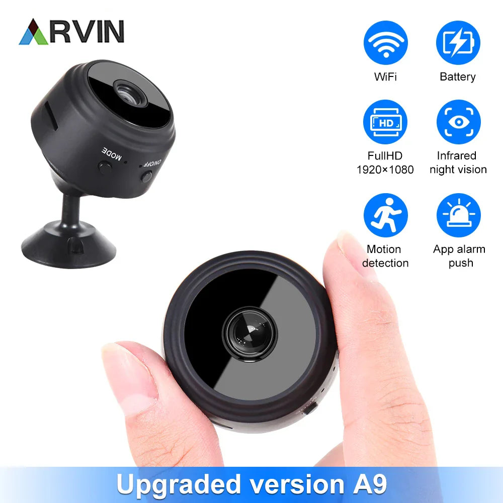 2024 Upgraded A9 Mini WiFi Camera FullHD 1080p