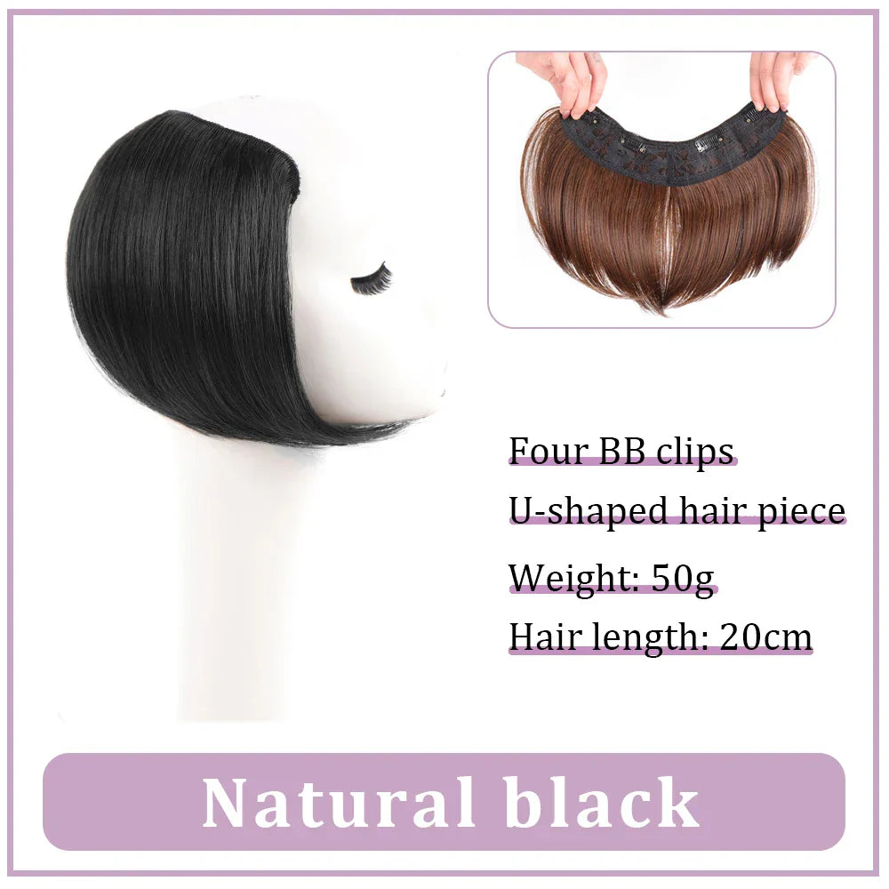 WEILAI Women's V-Shaped Long Hair Extension Synthetic Wig
