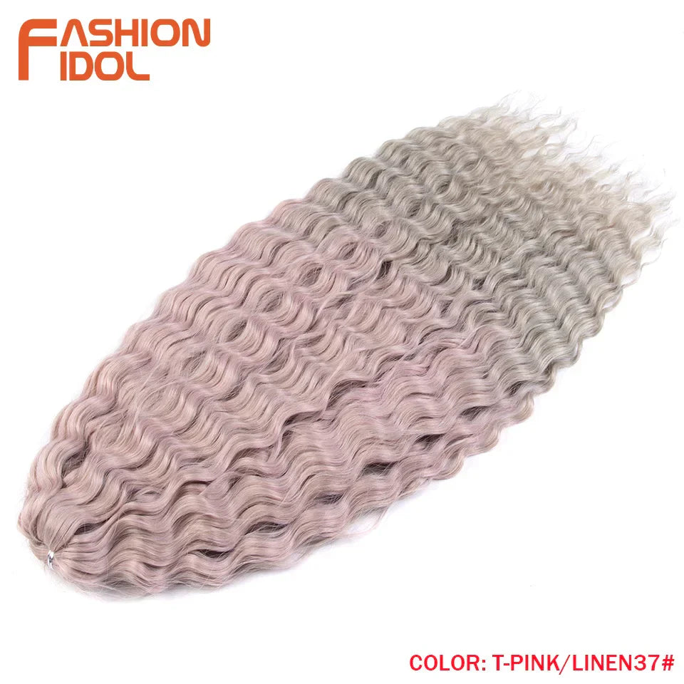 Ariel Hair Synthetic Twist Crochet Curly Hair 24