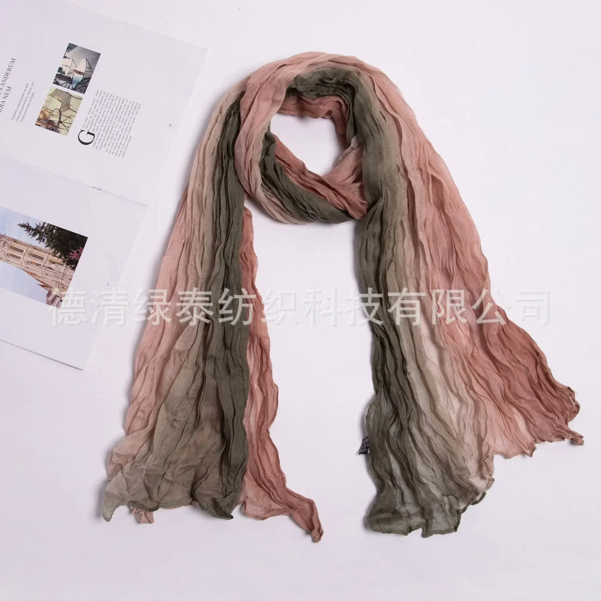 180x90cm Women Patchwork Scarf Muslim Crinkle Hijab Headwraf