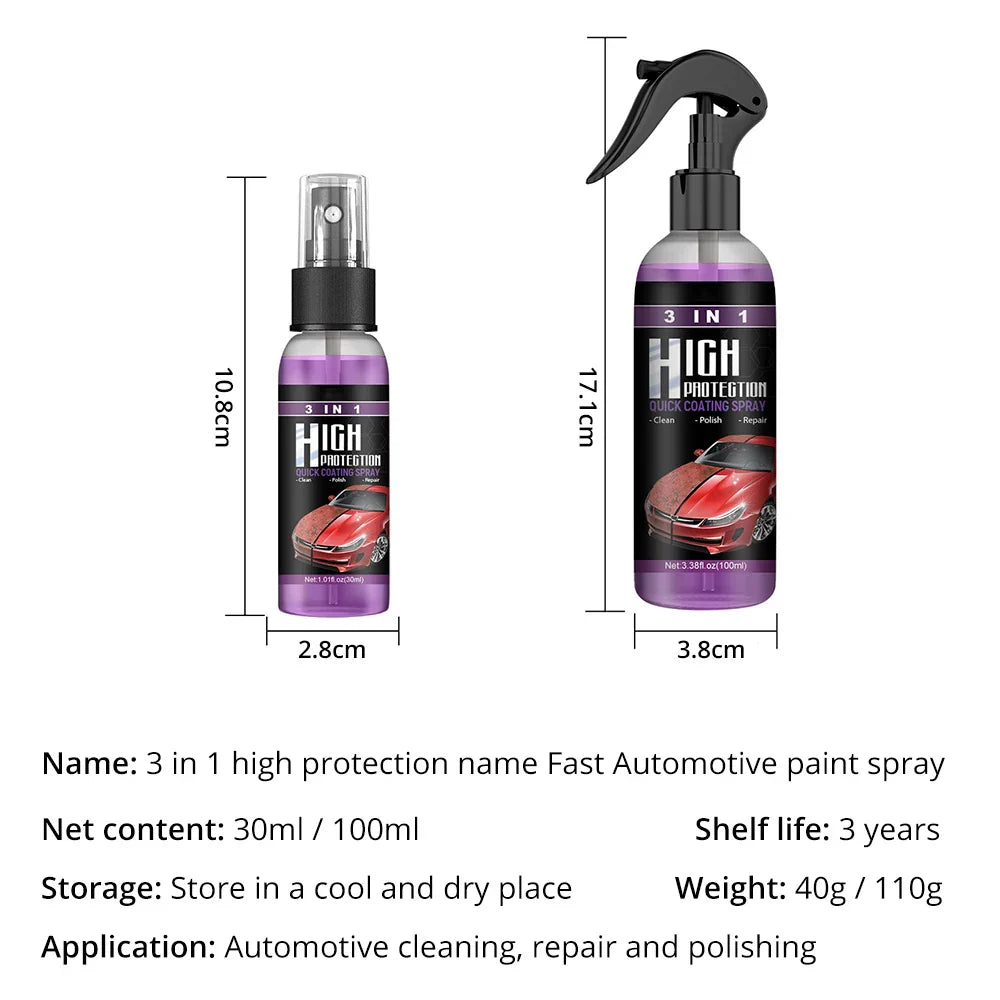 1X New 3+1 Function High Protection Fast Car