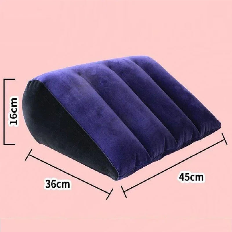 Multifunctional Pillow Toughage Inflatable Cushion Positions Support Air