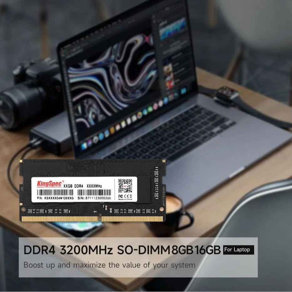 KingSpec Memoria Ram DDR4 8GB 16GB 32GB 3200MHz
