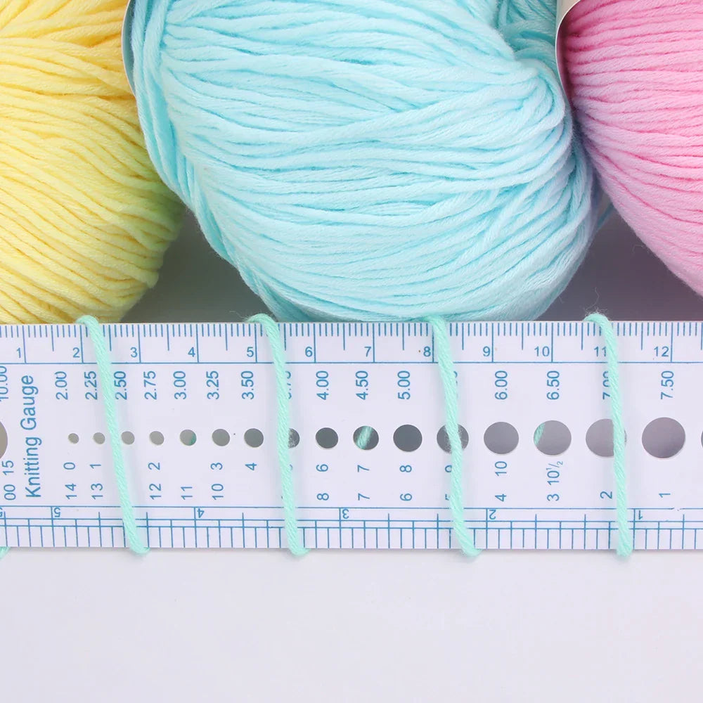 QJH 100% Cotton Yarn, Cotton Baby Sport Weight