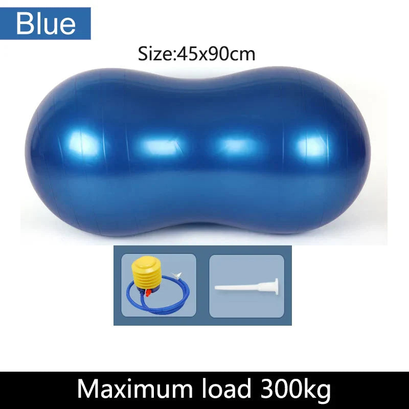 Explosion-proof Peanut Balls Fitness Yoga Gym Massage Fitball