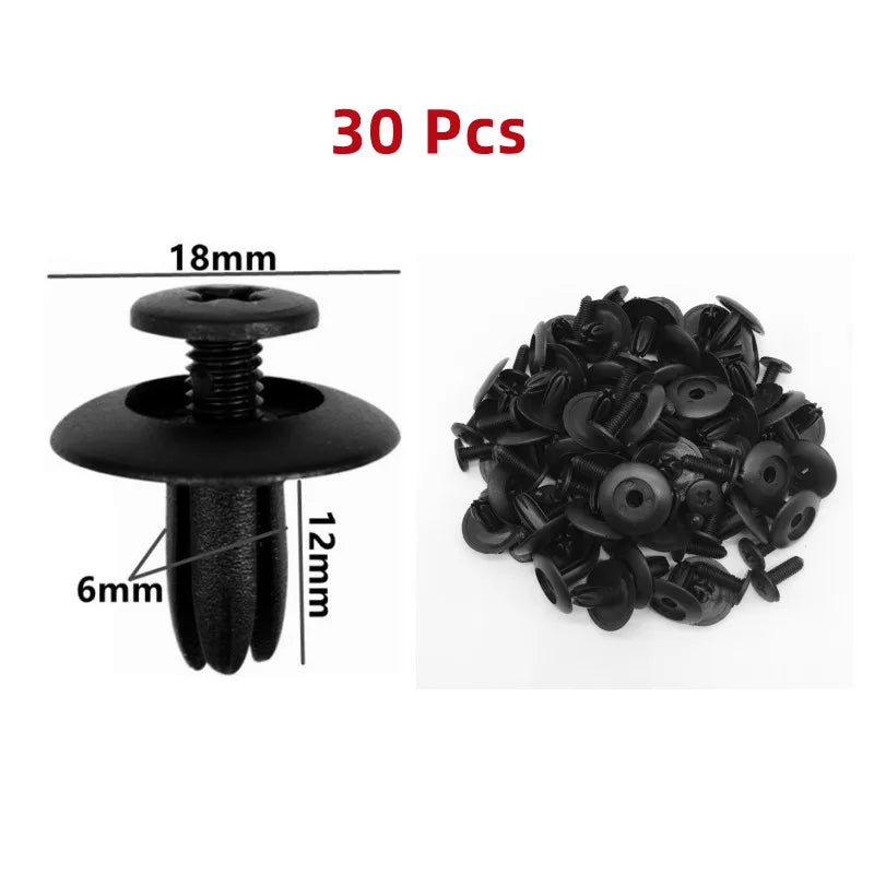 8mm 6mm 10mm Car Mudguard Bumper Rivet Fastener