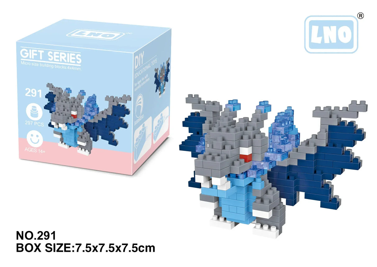 Pokemon Dracaufeu Cartoon Building Blocks Anime Characters Groudon