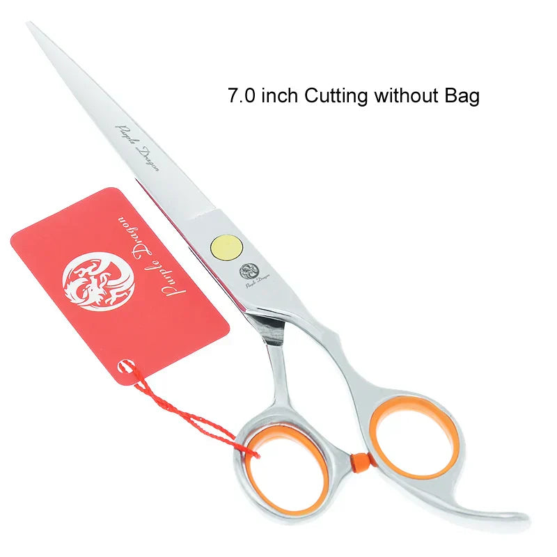 Purple Dragon 7 inch Hair Cutting Scissors 6.5