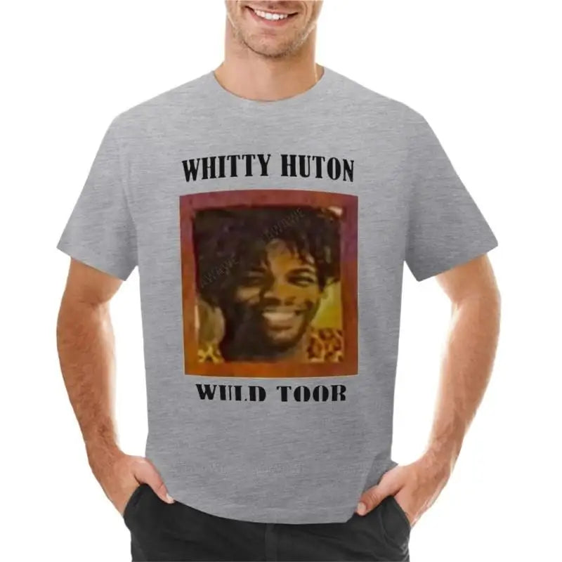 WHITTY HUTON WULD TOOR T-Shirt plain t-shirt funny